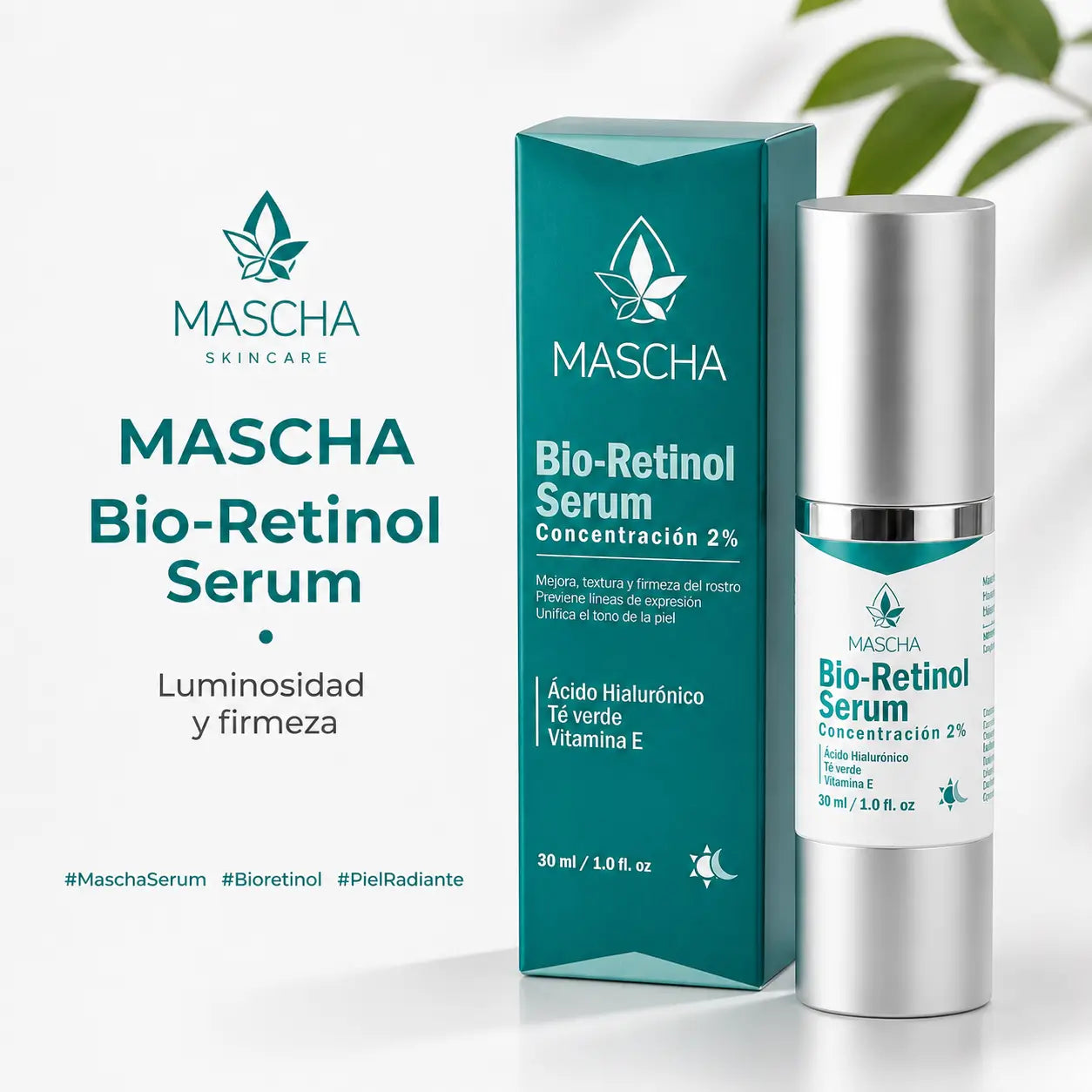 SERUM MASCHA ANTI-EDAD CON BIORETINOL