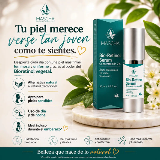 SERUM MASCHA ANTI-EDAD CON BIORETINOL