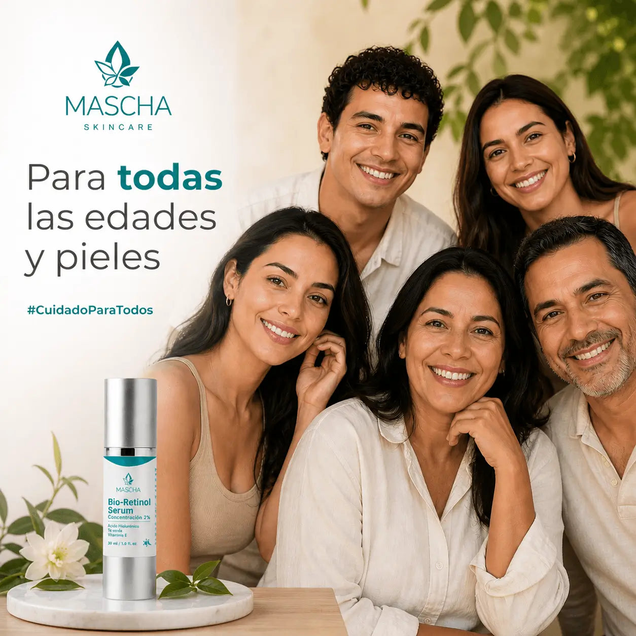 SERUM MASCHA ANTI-EDAD CON BIORETINOL